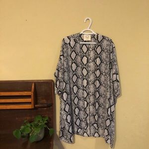 Snakeskin Kimono